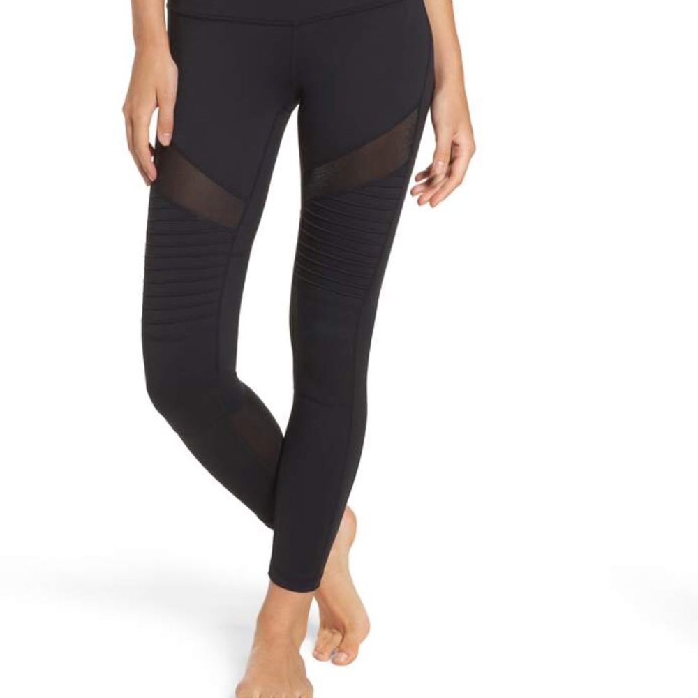 Zella Autumn High Waist Moto Ankle Leggings